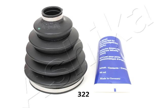 ASHIKA Faltenbalgsatz, Antriebswelle