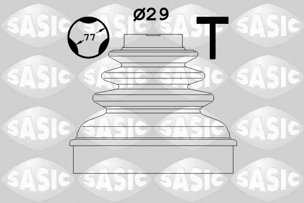 SASIC Faltenbalgsatz, Antriebswelle