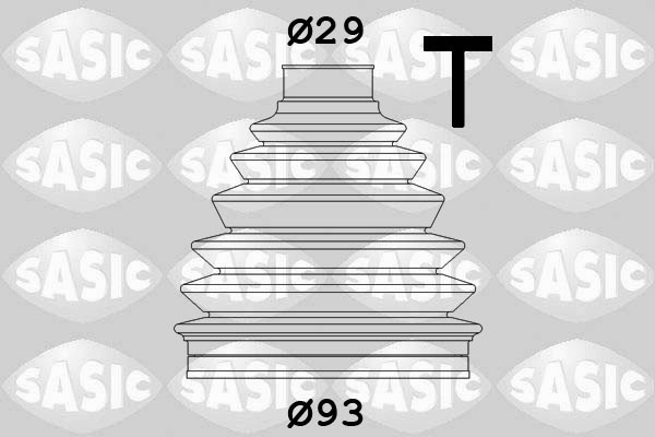 SASIC Faltenbalgsatz, Antriebswelle
