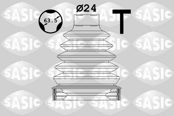 SASIC Faltenbalgsatz, Antriebswelle