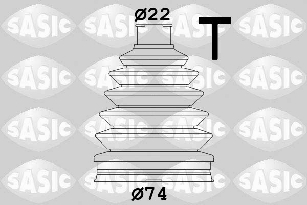 SASIC Faltenbalgsatz, Antriebswelle