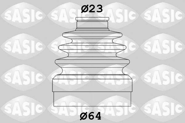 SASIC Faltenbalgsatz, Antriebswelle