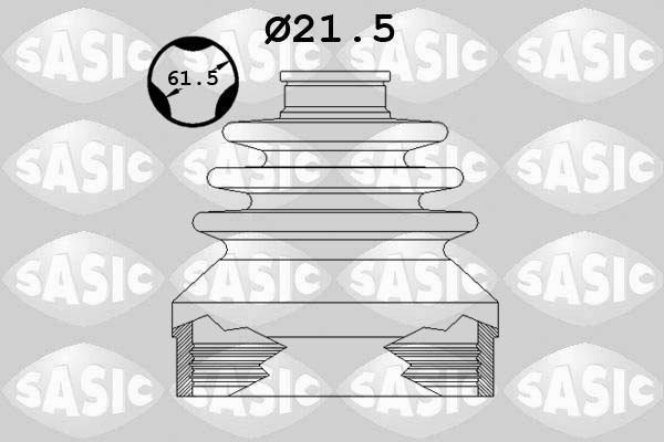 SASIC Faltenbalgsatz, Antriebswelle