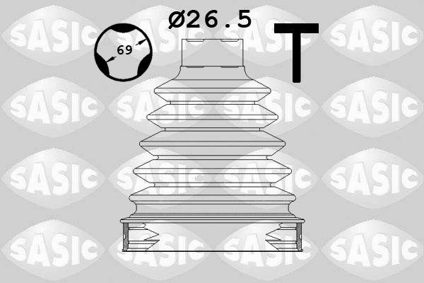 SASIC Faltenbalgsatz, Antriebswelle