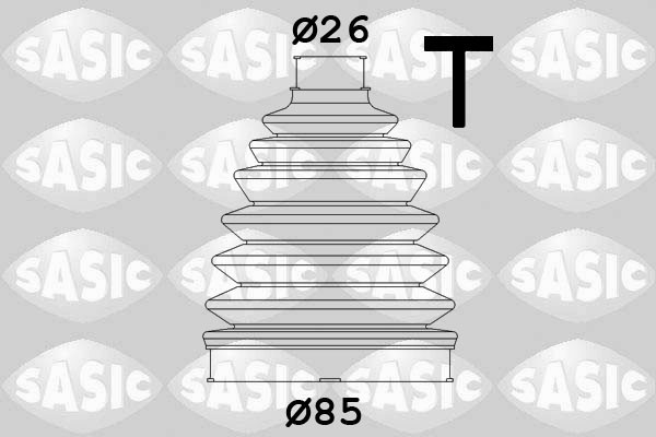 SASIC Faltenbalgsatz, Antriebswelle