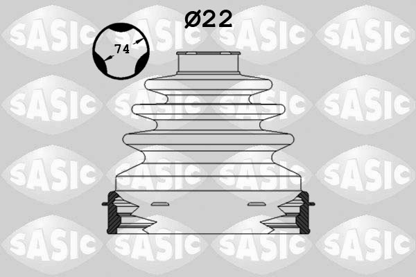 SASIC Faltenbalgsatz, Antriebswelle