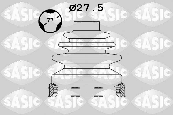 SASIC Faltenbalgsatz, Antriebswelle