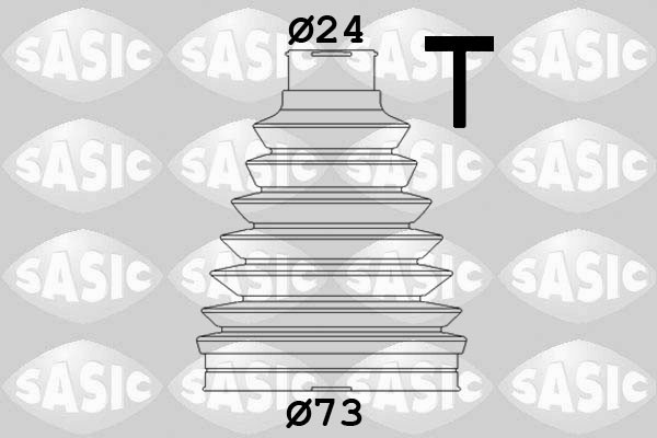 SASIC Faltenbalgsatz, Antriebswelle