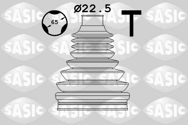 SASIC Faltenbalgsatz, Antriebswelle