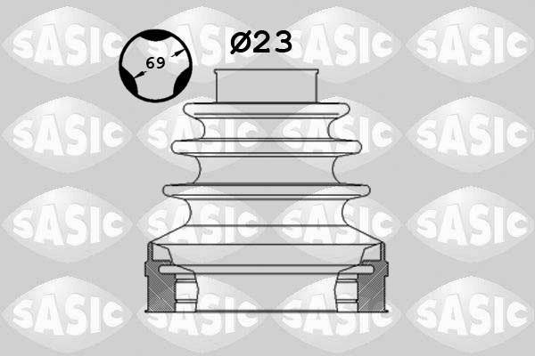 SASIC Faltenbalgsatz, Antriebswelle