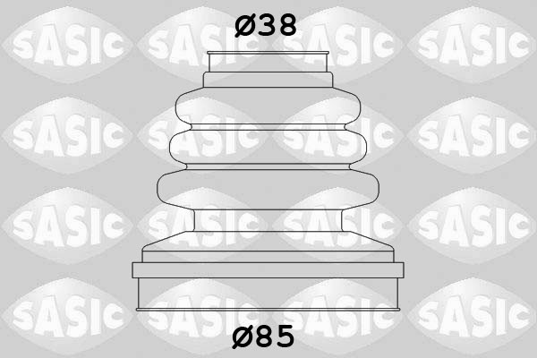 SASIC Faltenbalgsatz, Antriebswelle