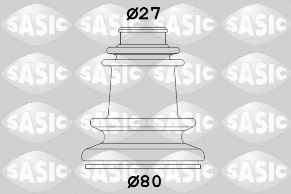 SASIC Faltenbalgsatz, Antriebswelle