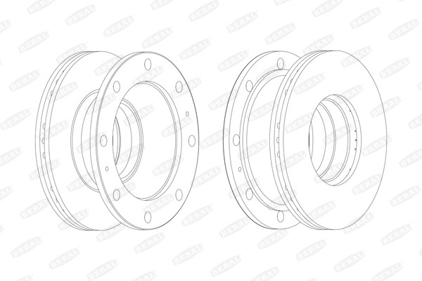 BERAL Bremsscheibe