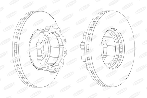 BERAL Bremsscheibe