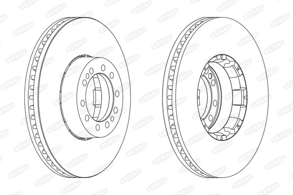 BERAL Bremsscheibe
