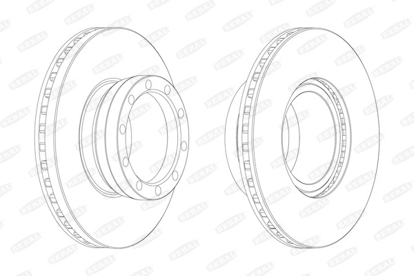BERAL Bremsscheibe