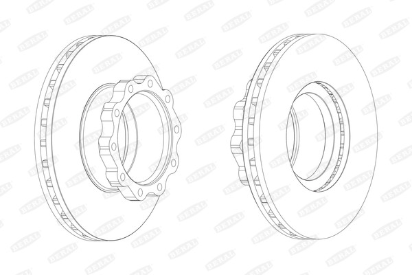 BERAL Bremsscheibe