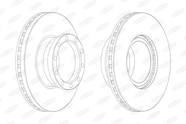 BERAL Bremsscheibe
