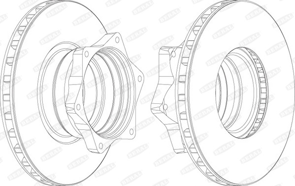 BERAL Bremsscheibe