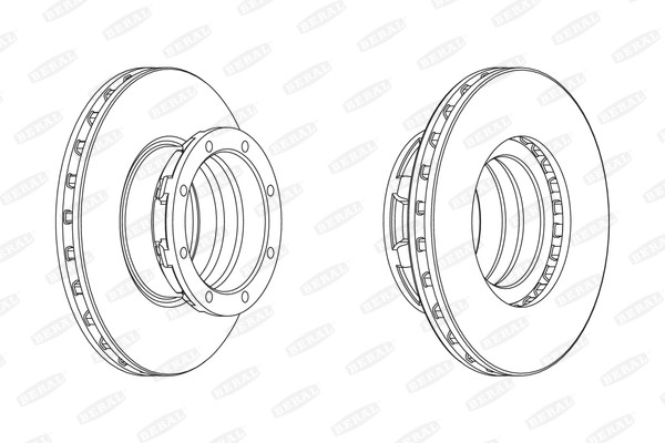 BERAL Bremsscheibe