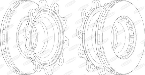 BERAL Bremsscheibe