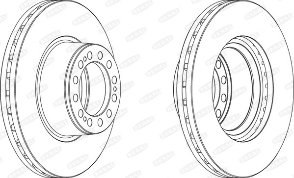 BERAL Bremsscheibe