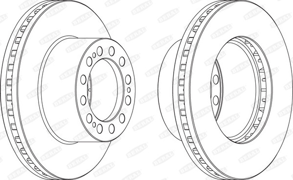 BERAL Bremsscheibe