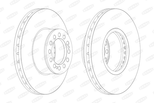 BERAL Bremsscheibe