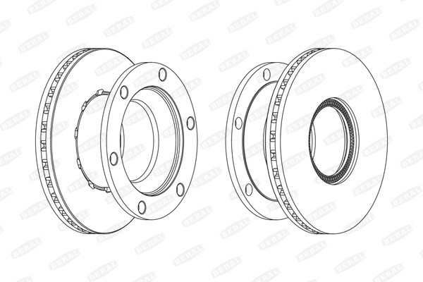BERAL Bremsscheibe