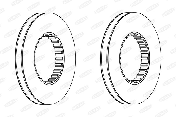 BERAL Bremsscheibe