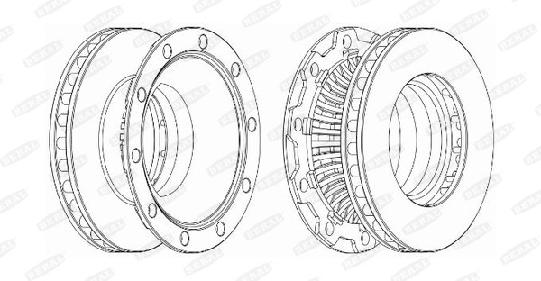 BERAL Bremsscheibe