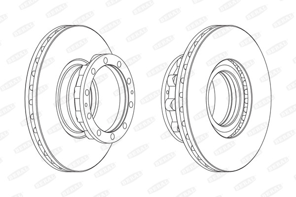 BERAL Bremsscheibe