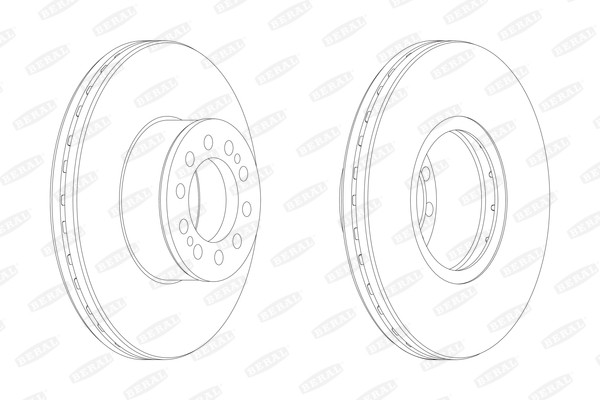 BERAL Bremsscheibe