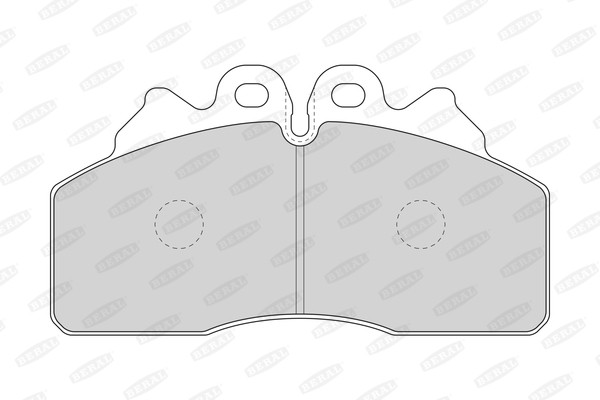 BERAL Bremsbelagsatz, Scheibenbremse