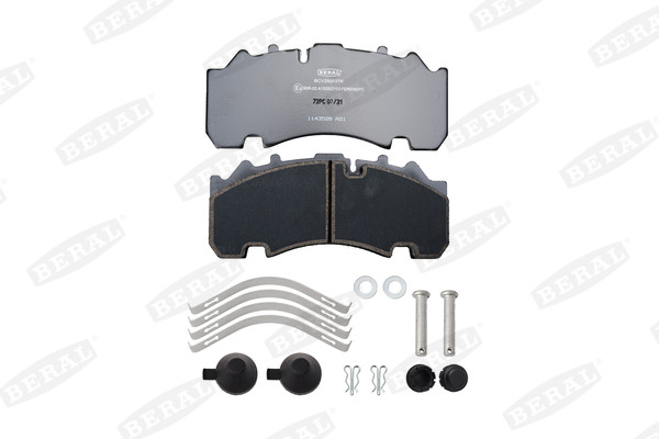 BERAL Bremsbelagsatz, Scheibenbremse