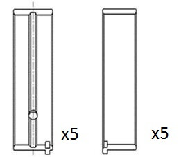 FAI AutoParts Kurbelwellenlager