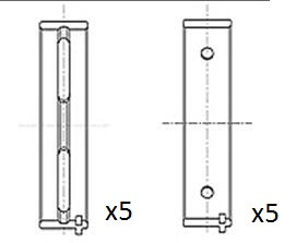 FAI AutoParts Kurbelwellenlager