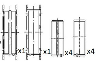 FAI AutoParts Kurbelwellenlager