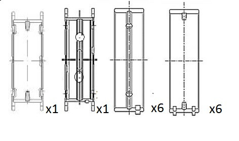 FAI AutoParts Kurbelwellenlager