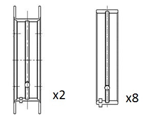 FAI AutoParts Kurbelwellenlager