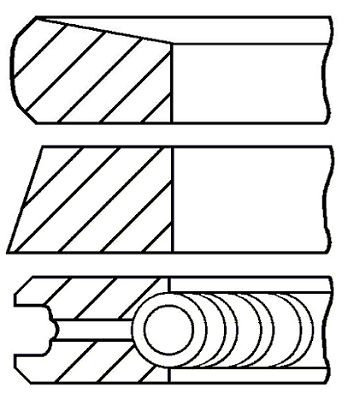 FAI AutoParts Kolbenringsatz