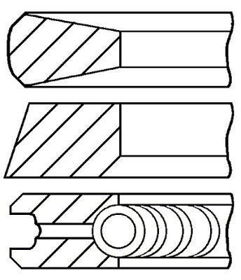 FAI AutoParts Kolbenringsatz