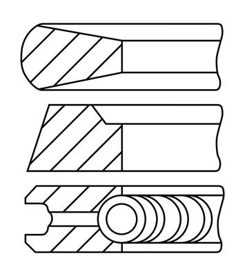 FAI AutoParts Kolbenringsatz