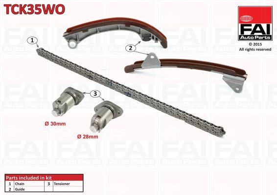 FAI AutoParts Steuerkettensatz