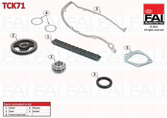 FAI AutoParts Steuerkettensatz