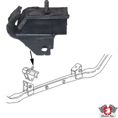 JP GROUP Lagerung, Motor