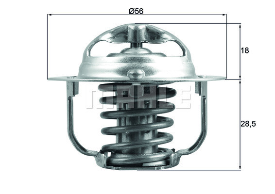 MAHLE Thermostat, Kühlmittel