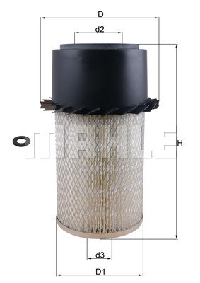 MAHLE Luftfilter