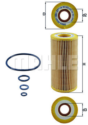 MAHLE Ölfilter MAHLE Ölfilter