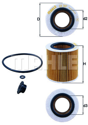 MAHLE Ölfilter